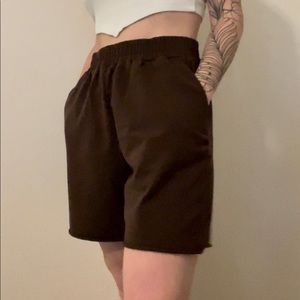 Meshki brown sweatshort